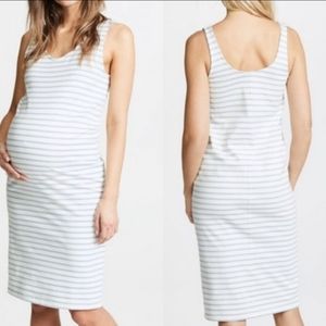 HATCH stripe jersey dress